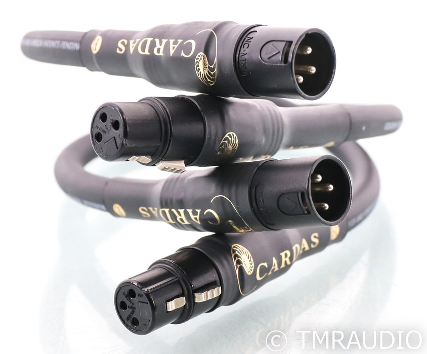 Cardas Golden Reference XLR Cables; 0.5m Pair Balanced Interconnects