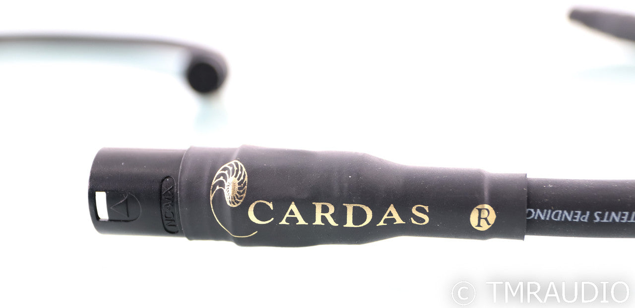 Cardas Golden Reference XLR Cables; 0.5m Pair Balanced Interconnects