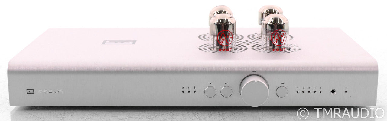 Schiit Freya + Stereo Tube Hybrid Preamplifier; Remote; Freya+; Silver