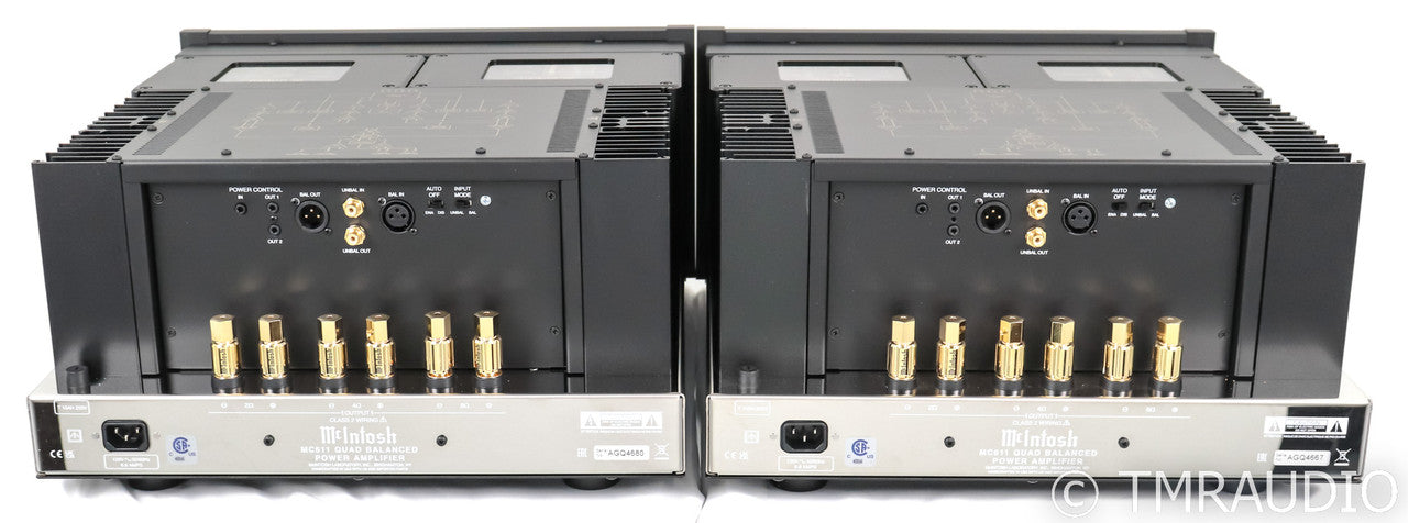 McIntosh MC611 Mono Power Amplifier; Pair; MC-611