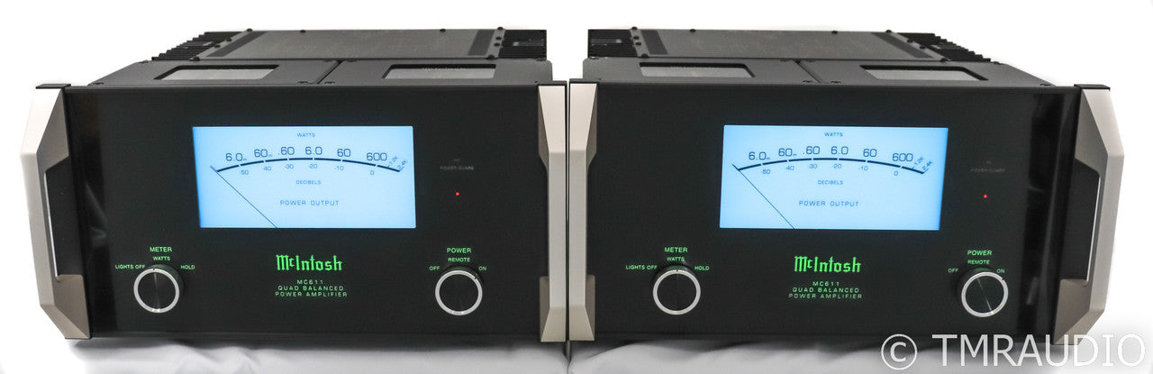 McIntosh MC611 Mono Power Amplifier; Pair; MC-611