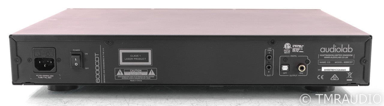 Audiolab 6000CDT CD Transport; 6000-CDT; Remote