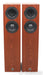 Omega Super Alnico High Output XRS Floor Speakers; Mahogany Pair