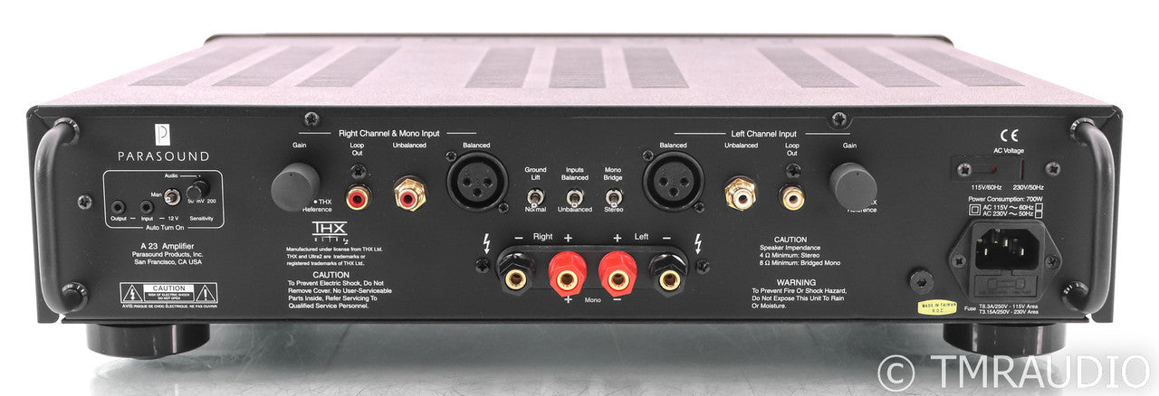 Parasound Halo A23 Stereo Power Amplifier; A-23