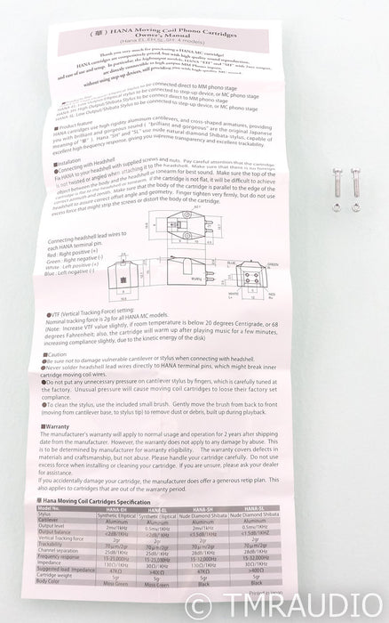 Hana SH Moving Coil Phono Cartridge