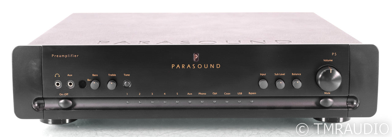 Parasound Halo P5 2.1 Channel Preamplifier; P-5; DAC; MM / MC Phono