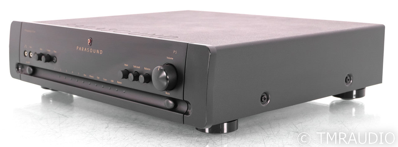 Parasound Halo P5 2.1 Channel Preamplifier; P-5; DAC; MM / MC Phono