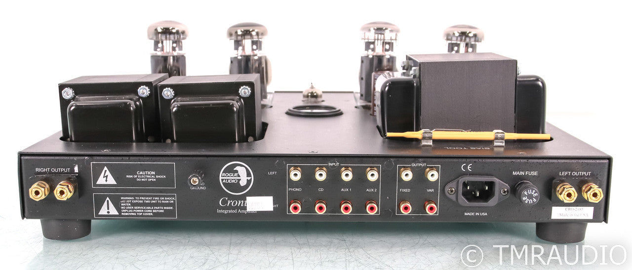 Rogue Audio Cronus Magnum Stereo Tube Integrated Amplifier; Remote; MM Phono