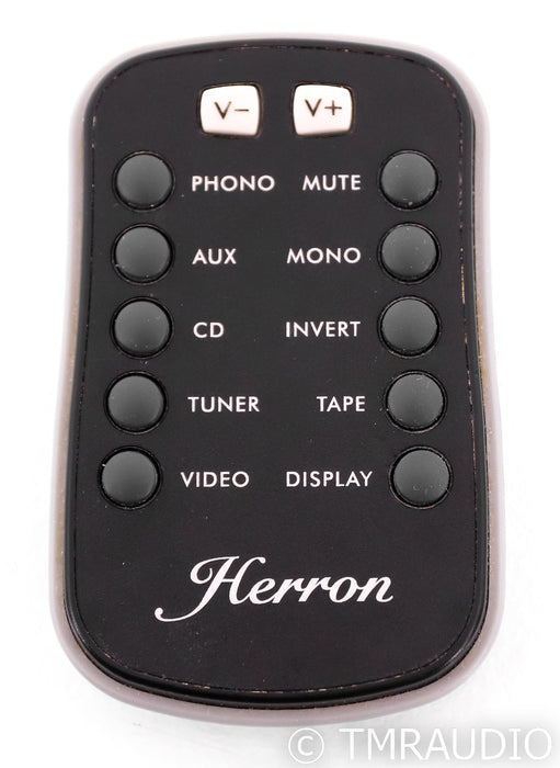 Herron Audio VTSP-2 (r02) Stereo Tube Preamplifier; VTSP2; Remote; Silver