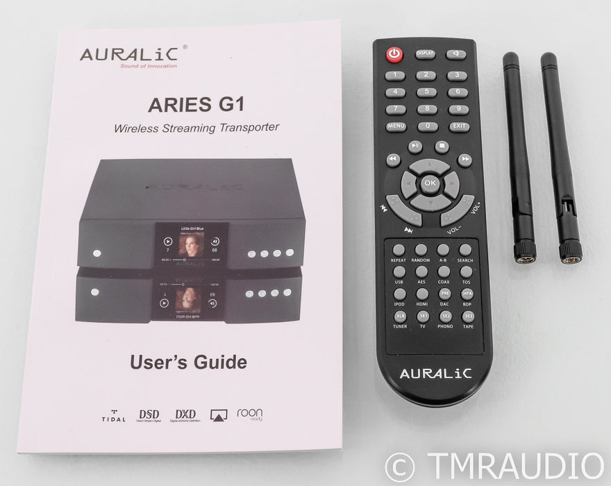 Auralic Aries G1 Network Streaming Transporter; G-1; Airplay; Roon Ready