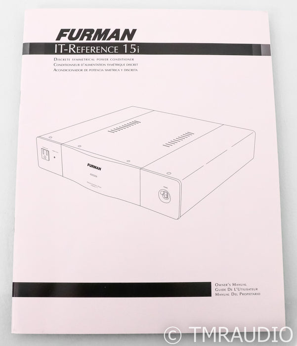 Furman IT-Reference 15i AC Power Line Conditioner