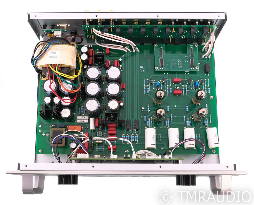 Audio Research LS-28 Stereo Tube Hybrid Preamplifier; LS28; Remote; Silver