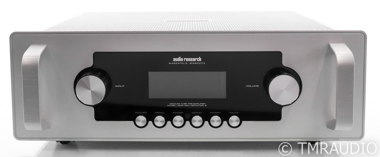 Audio Research LS-28 Stereo Tube Hybrid Preamplifier; LS28; Remote; Silver