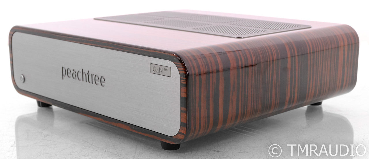 Peachtree Audio GaN400 Stereo Power Amplifier; Gloss Mocha