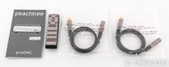 Peachtree Audio preDAC Stereo Preamplifier; Gloss Mocha; Remote