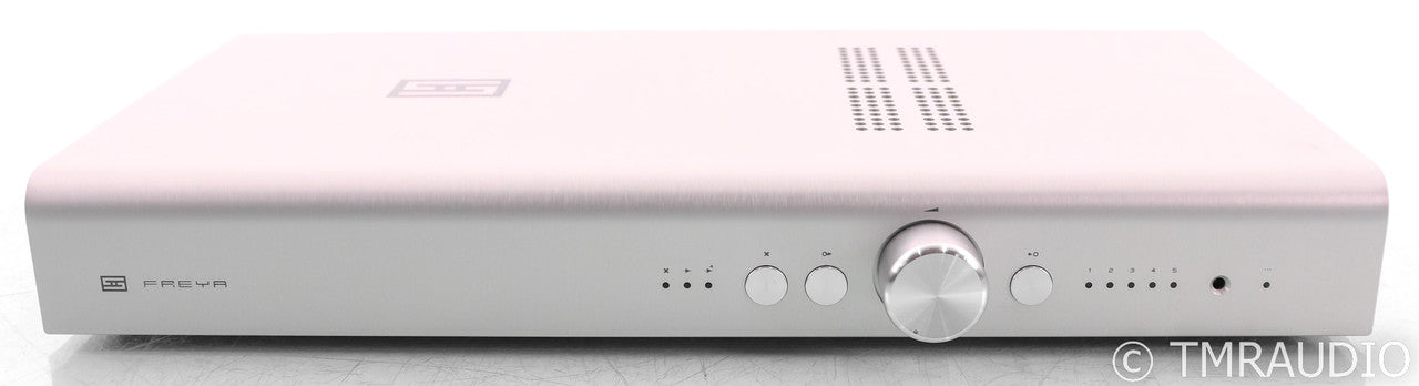 Schiit Freya S Stereo Preamplifier; Remote; Silver