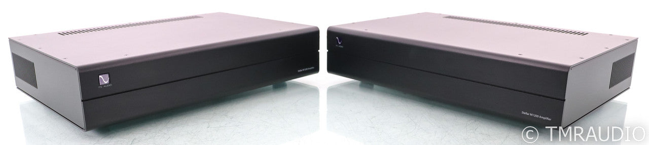 PS Audio M12000 Mono Tube Hybrid Power Amplifier; M-1200; Black Pair