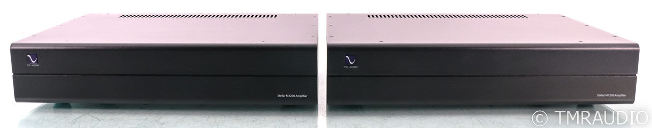 PS Audio M12000 Mono Tube Hybrid Power Amplifier; M-1200; Black Pair