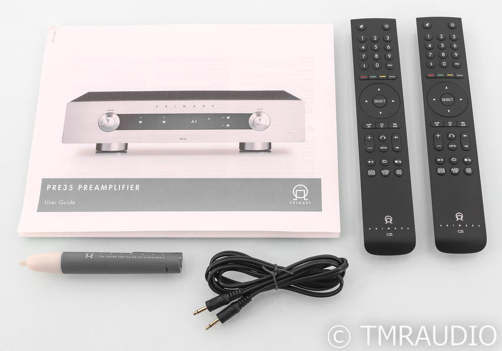 Primare PRE35 Stereo Preamplifier; PRE-35; Black; Remote