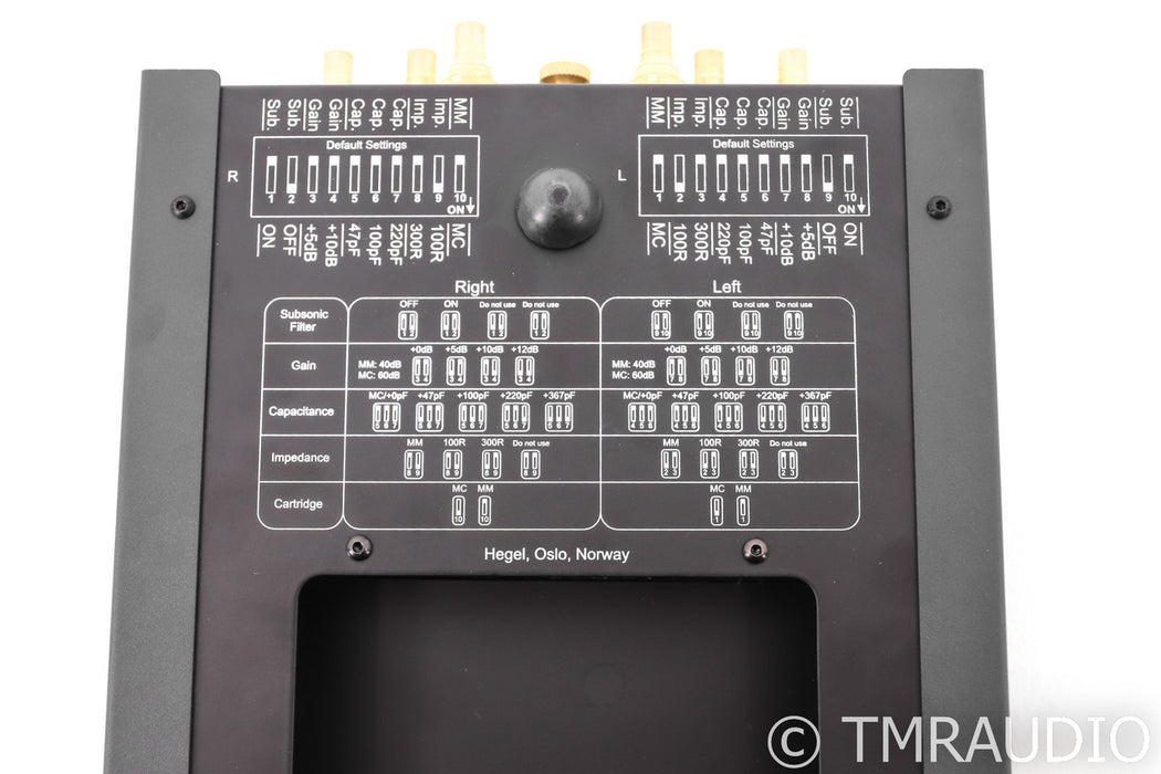 Hegel V10 MM / MC Phono Preamplifier; V-10; Black