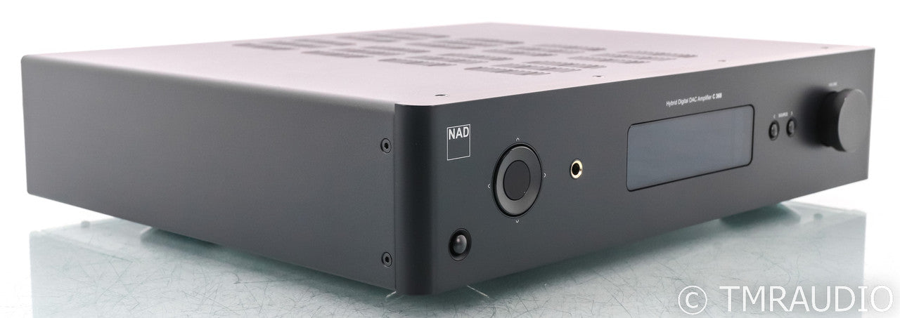 NAD C 368 Stereo Integrated Amplifier; Remote; MM Phono; Digital (Open Box)