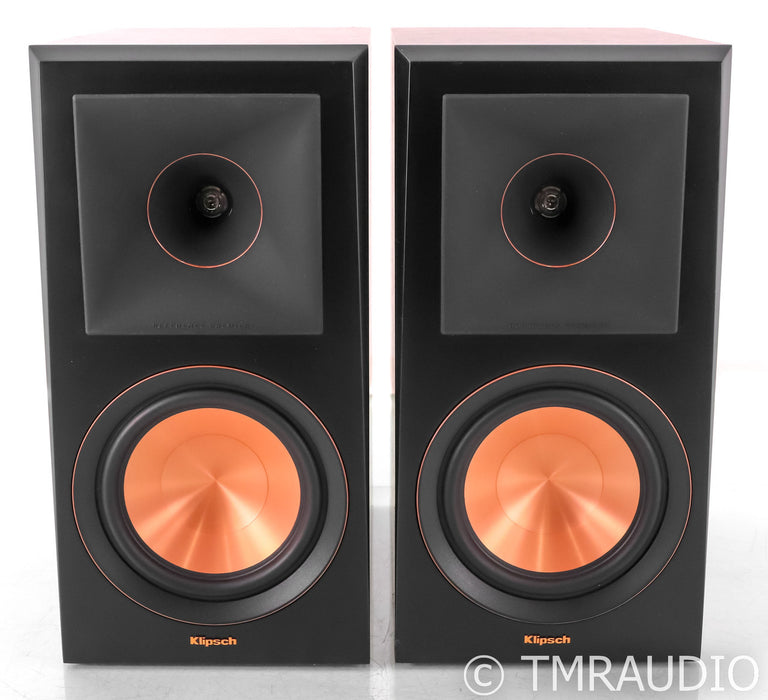 Klipsch RP-600M Bookshelf Speakers; Walnut Pair; RP600M
