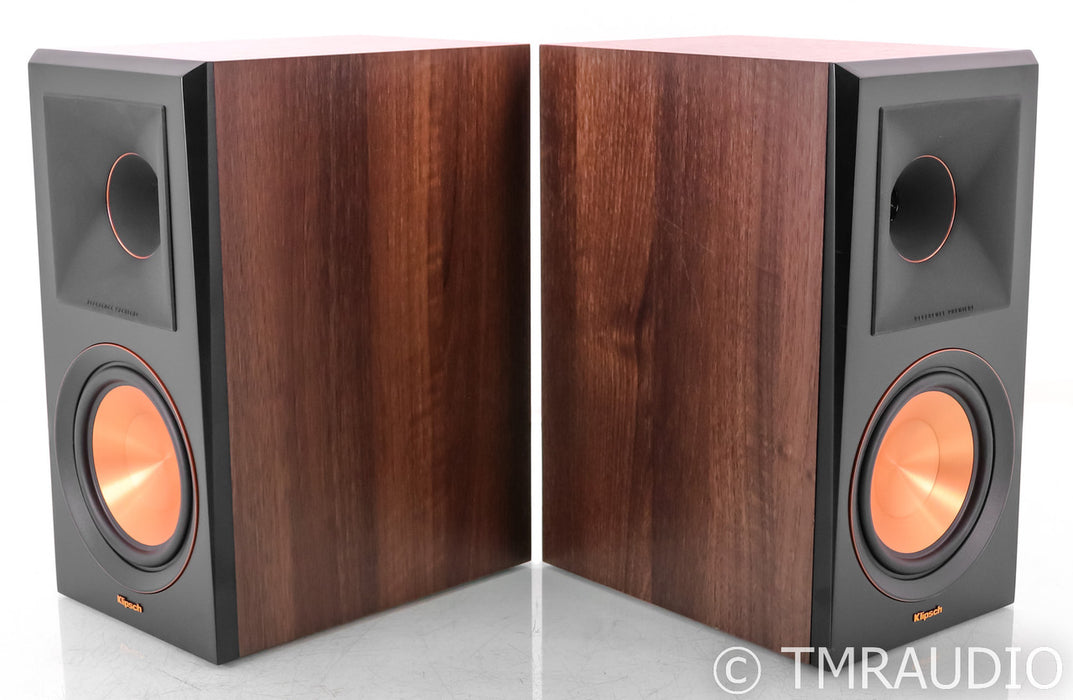 Klipsch RP-600M Bookshelf Speakers; Walnut Pair; RP600M