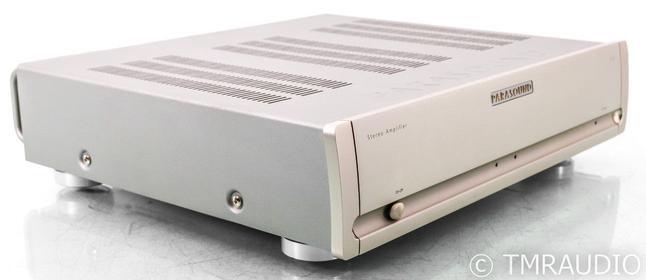 Parasound A 23+ Stereo Power Amplifier; Silver; A23+