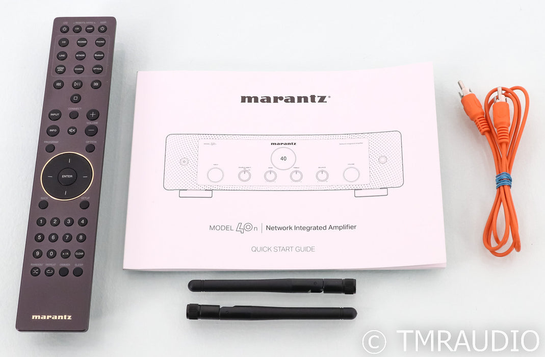 Marantz Model 40n Wireless Streaming Integrated Amplifier; Black; Remote