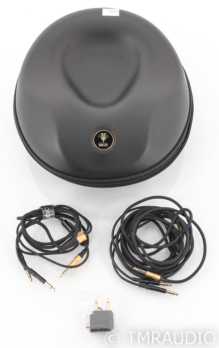 Meze 99 Classics Closed Back Headphones; Walnut Gold