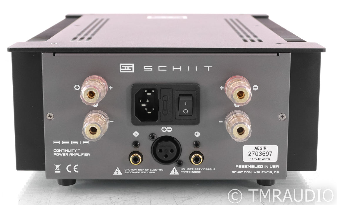 Schiit Aegir Stereo Power Amplifier; Black