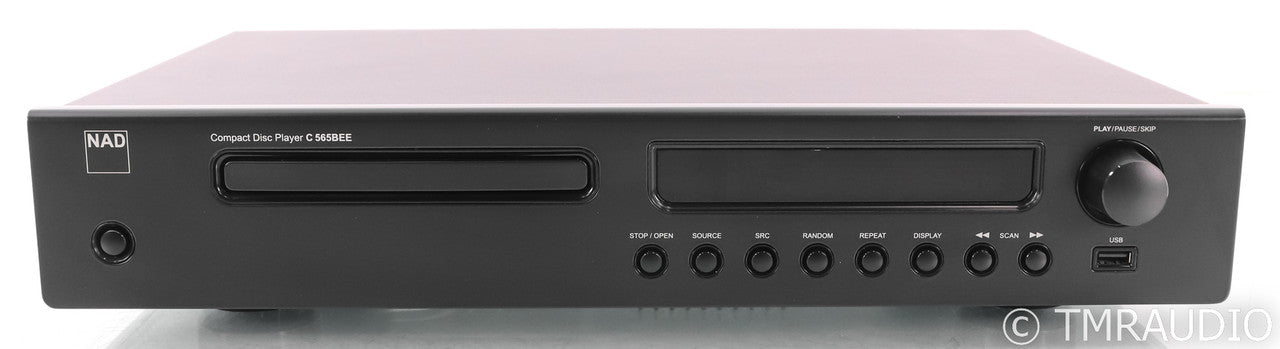 NAD C 565BEE CD Player; Remote; Black; C565BEE