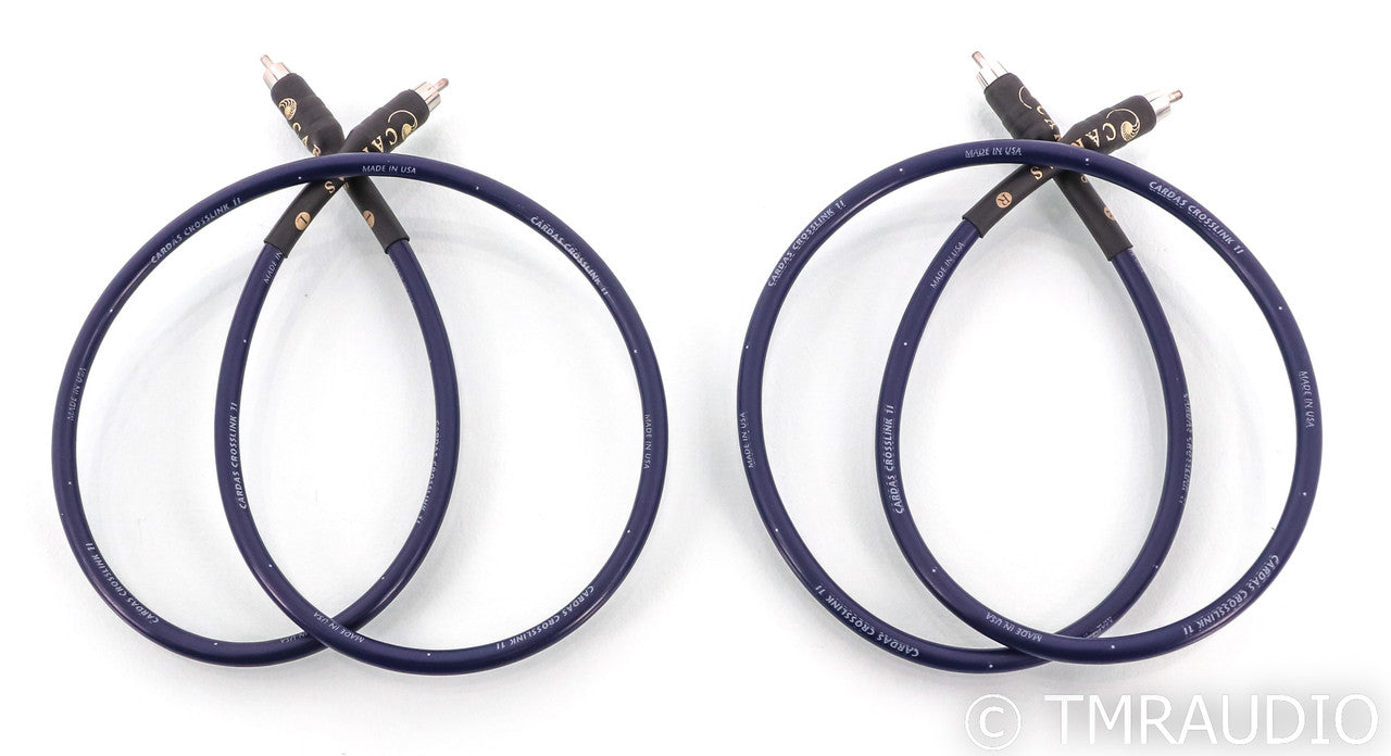 Cardas Crosslink 1I RCA cable; 1m Pair Interconnects; 1-I