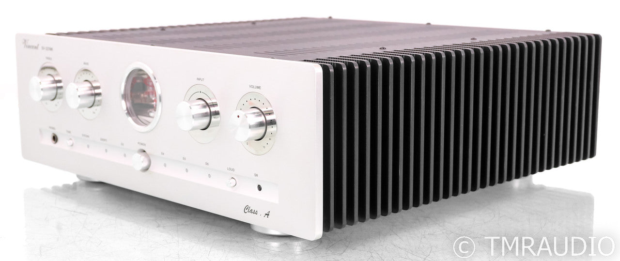 Vincent SV-237MK Stereo Tube Hybrid Integrated Amplifier; Silver; Remote