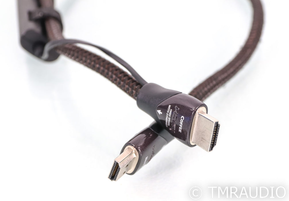 AudioQuest Coffee HDMI Cable; 2ft Digital Interconnect; 72v DBS