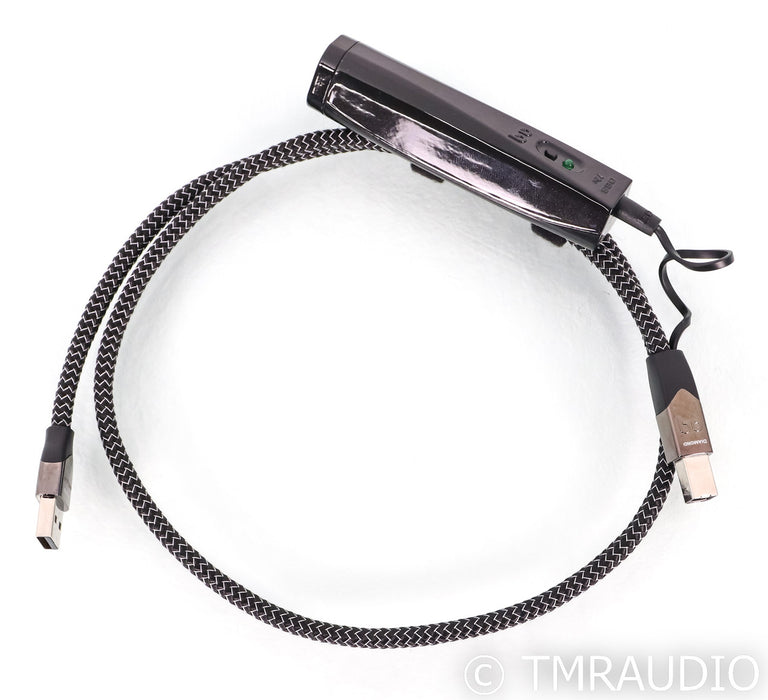 AudioQuest Diamond USB Cable; 2.5ft Digtial Interconnect; A to B; 72v DBS