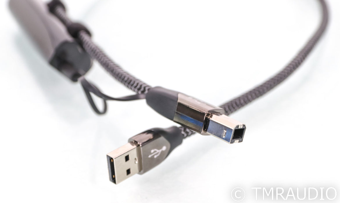 AudioQuest Diamond USB Cable; 2.5ft Digtial Interconnect; A to B; 72v DBS