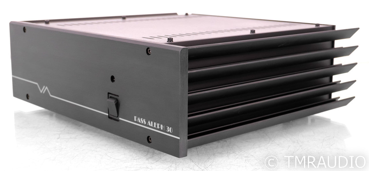 Pass Labs Aleph 30 Stereo Power Amplifier; Black