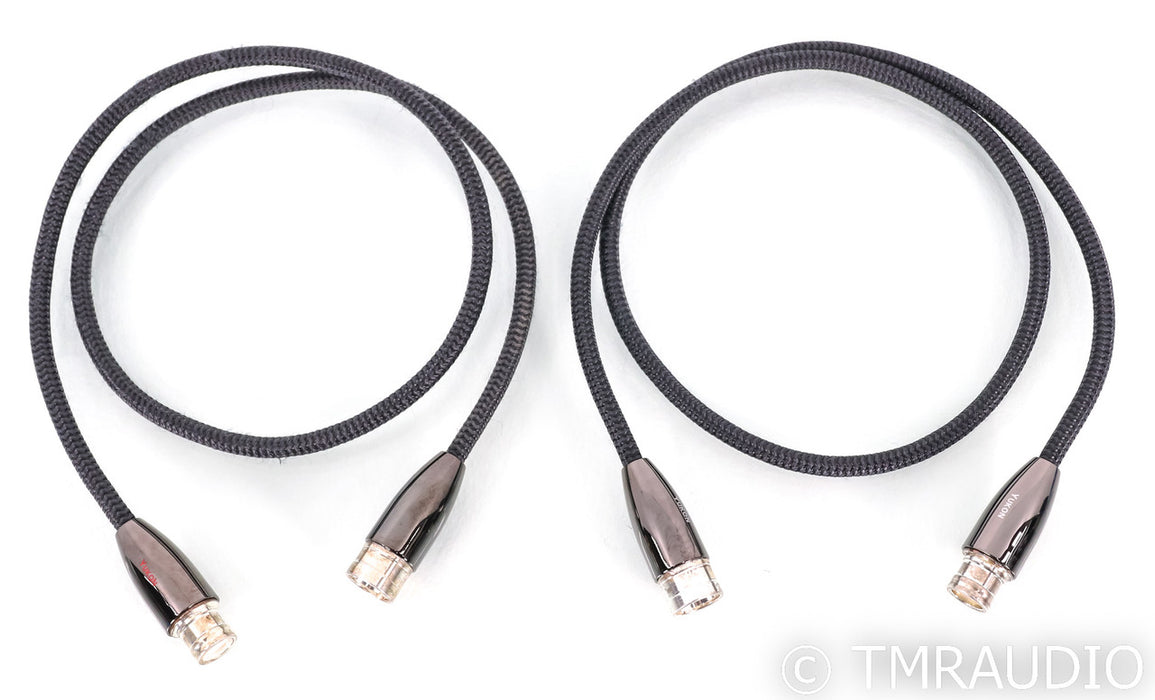 AudioQuest Yukon XLR Cables; 1m Balanced Interconnects