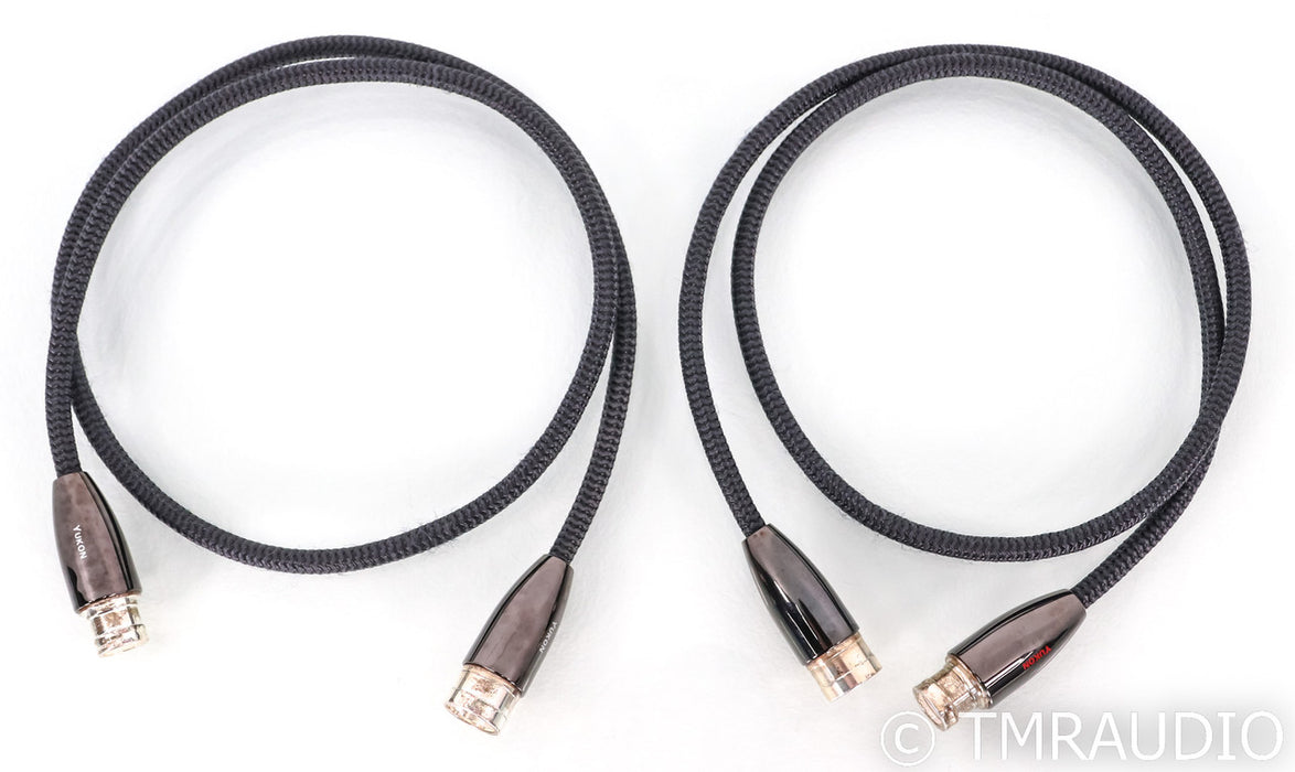 AudioQuest Yukon XLR Cables; 1m Balanced Interconnects