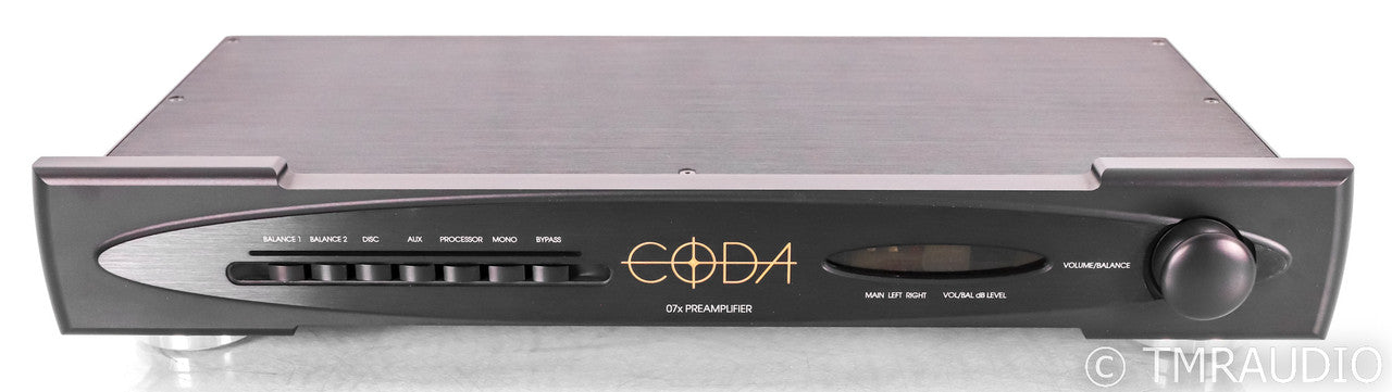 Coda 07X Stereo Preamplifier; 07-X (No Remote)