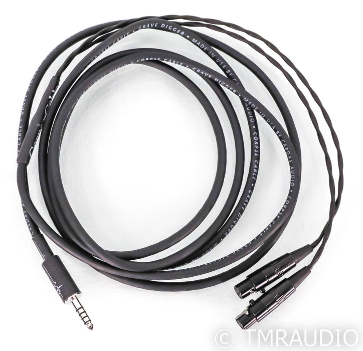 Corpse Cable Gravedigger Headphone Cable; 8ft; 4.4mm Balanced to 4-pin mini-XLR