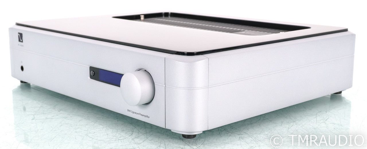 PS Audio BHK Signature Stereo Tube Preamplifier; Remote; Silver (Used)