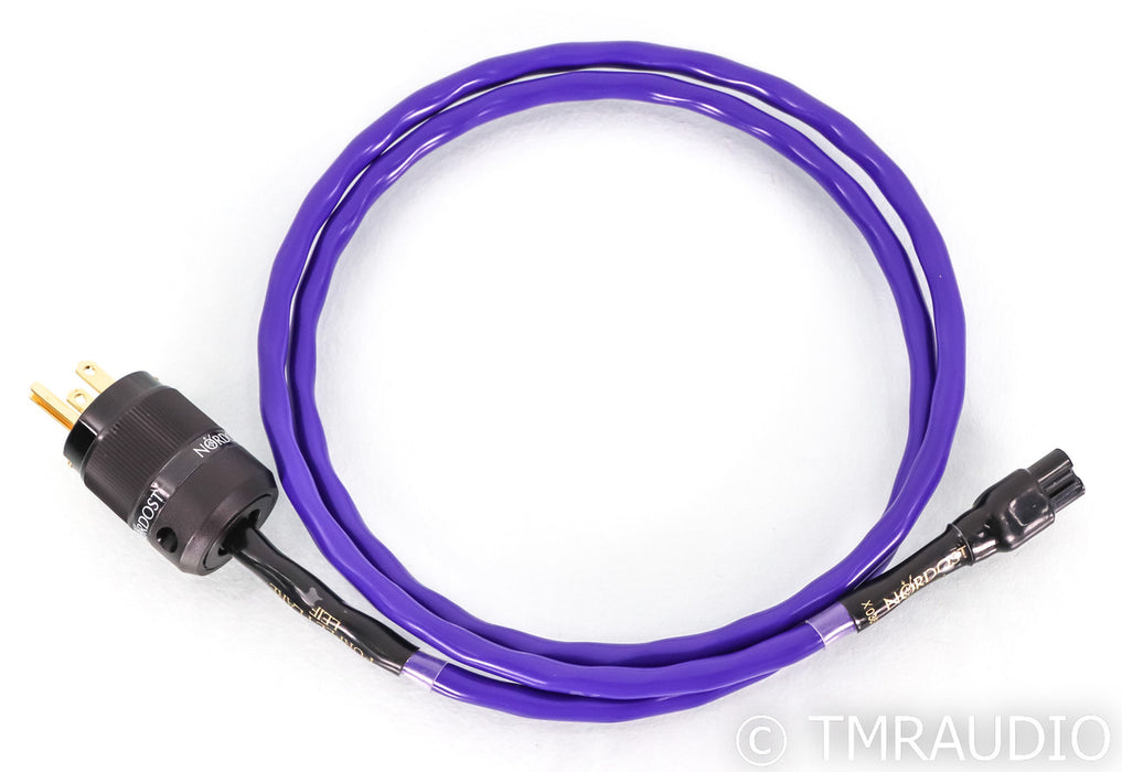 Nordost Leif Purple Flare Power Cable; 5ft AC Cord; C7