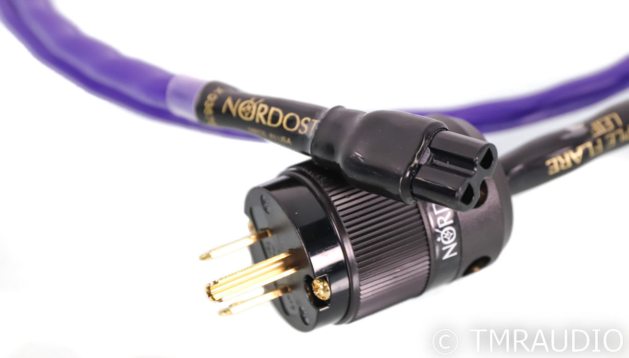 Nordost Leif Purple Flare Power Cable; 5ft AC Cord; C7