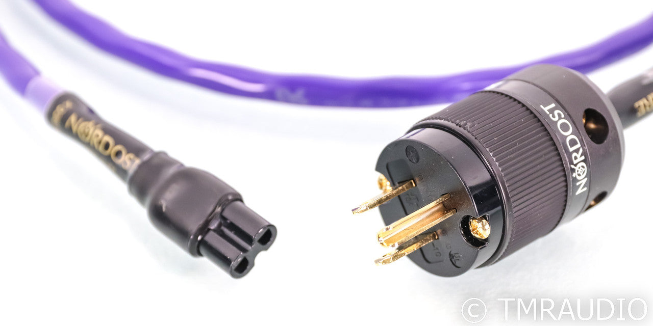 Nordost Leif Purple Flare Power Cable; 5ft AC Cord; C7