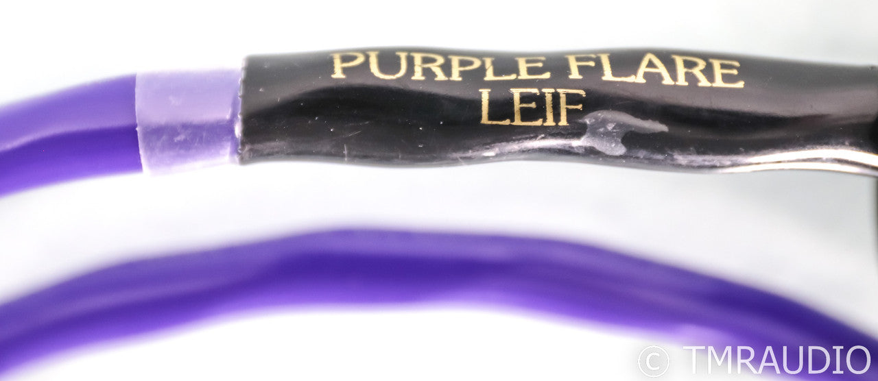 Nordost Leif Purple Flare Power Cable; 5ft AC Cord; C7