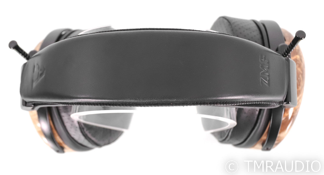 ZMF Atrium Open Back Headphones; Camphor Burl