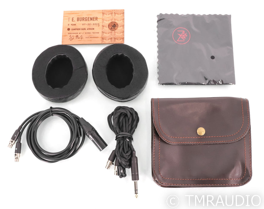 ZMF Atrium Open Back Headphones; Camphor Burl