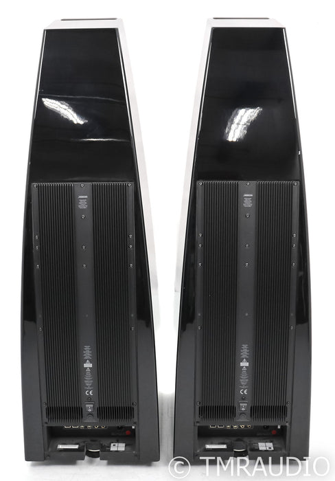 Meridian DSP7200 Powered Digital Floorstanding Speakers; DSP-7200; Black Pair